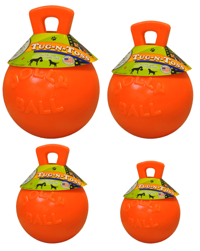 Jolly Pets - Tug-N-Toss 20cm Orange Vanilla doft_0