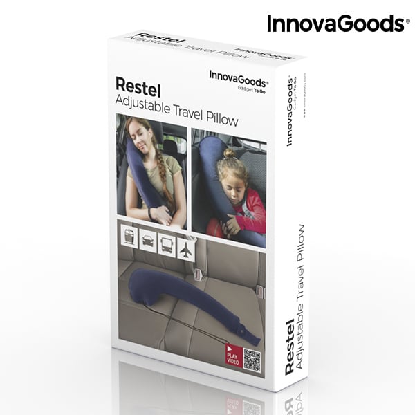 InnovaGoods Adjustable Travel Pillow with Seat Attachment_7