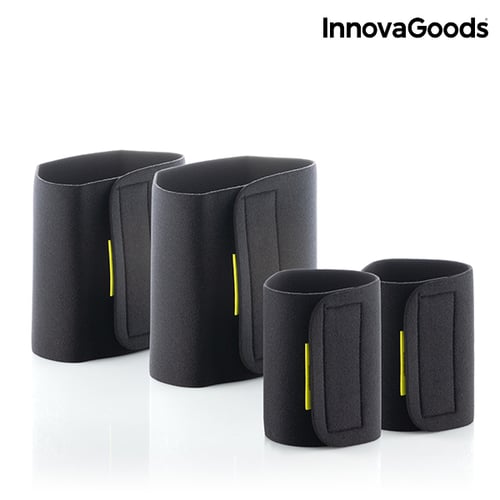 InnovaGoods Sauna-Effect Arm & Thigh Wraps (Pack of 4)_3