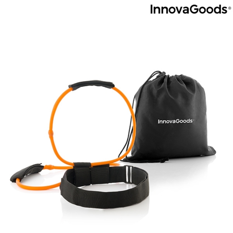 Belt with resistance bands for Glutes and Exercise Guide Bootrainer InnovaGoods_11