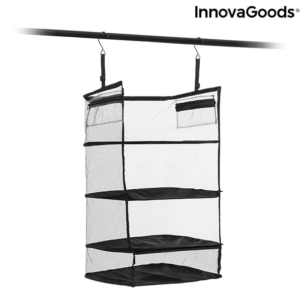 Foldable, Portable, Shelving Unit for Organising Luggage Sleekbag InnovaGoods_15