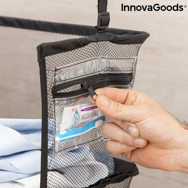 Foldable, Portable, Shelving Unit for Organising Luggage Sleekbag InnovaGoods_27