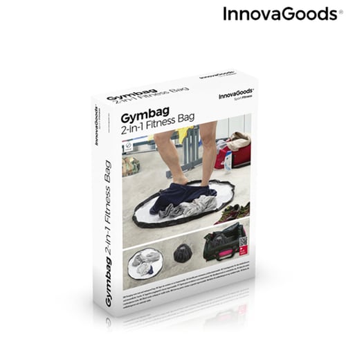 2-in-1 Umkleidekabinenmatte und wasserdichte Tasche Gymbag InnovaGoods_3