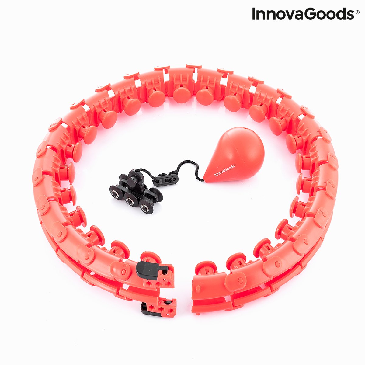Adjustable Smart Fitness Hoop with Weight Fittehoop InnovaGoods_14