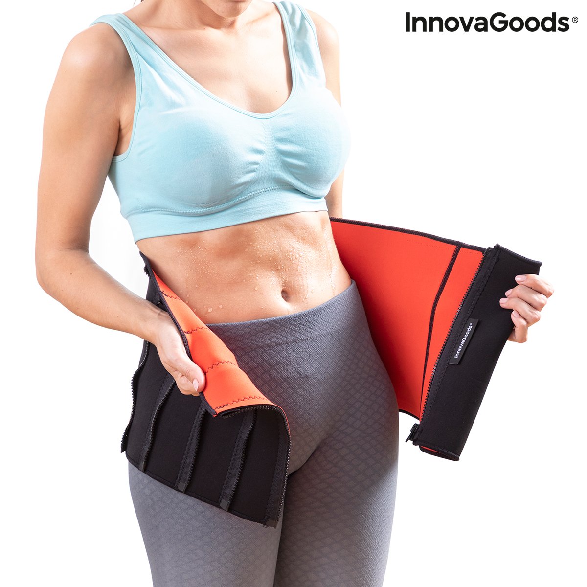 Sports Slimming Belt with Sauna Effect Redle InnovaGoods_17