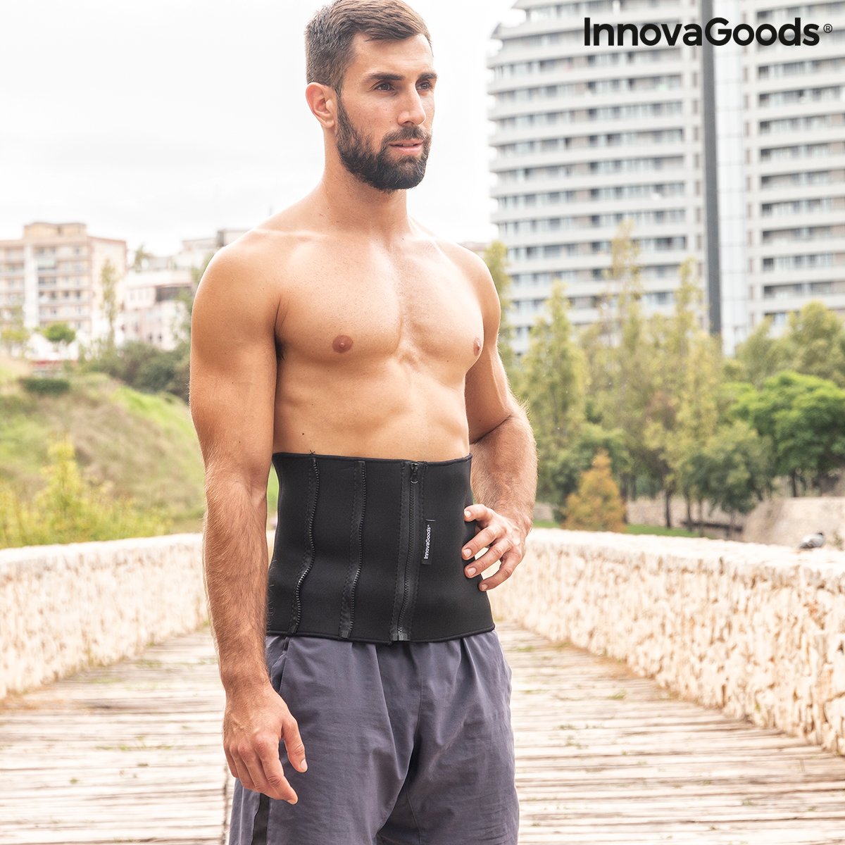 Sports Slimming Belt with Sauna Effect Redle InnovaGoods_28