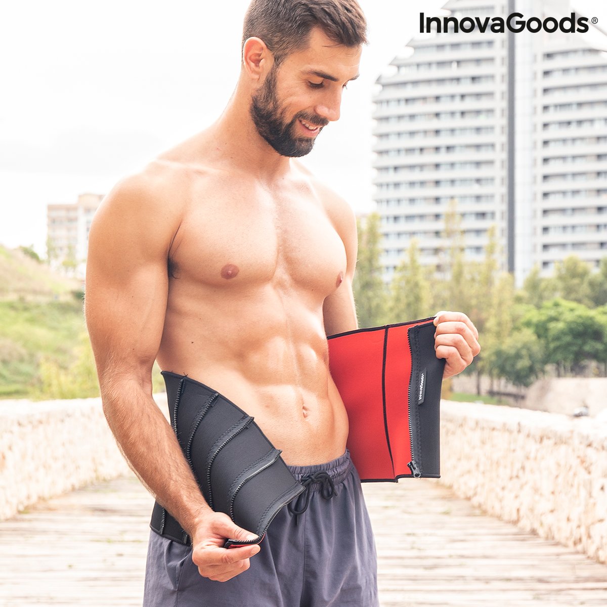 Sports Slimming Belt with Sauna Effect Redle InnovaGoods_32