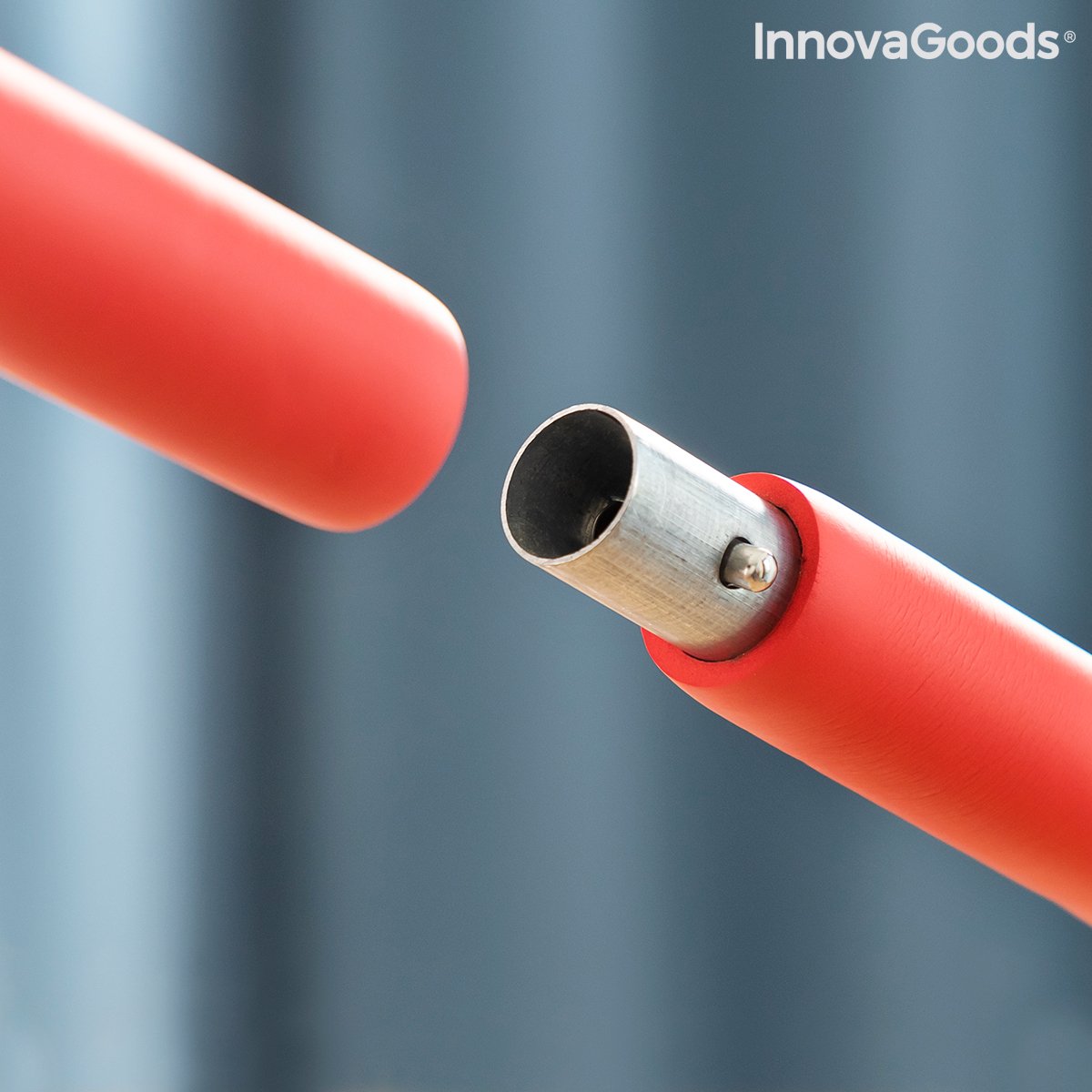 Fitness Bar with Resistance Bands and Exercise Guide Resibar InnovaGoods_36