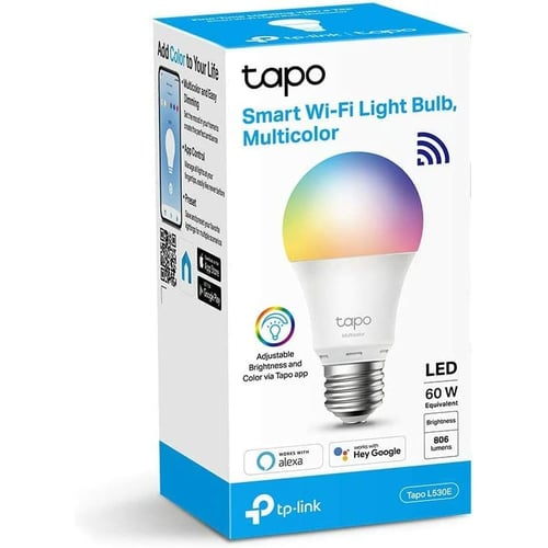 Smart Elpærer LED TP-Link Tapo L530E Wifi 8,7 W E27 60 W 2500K - 6500K_6