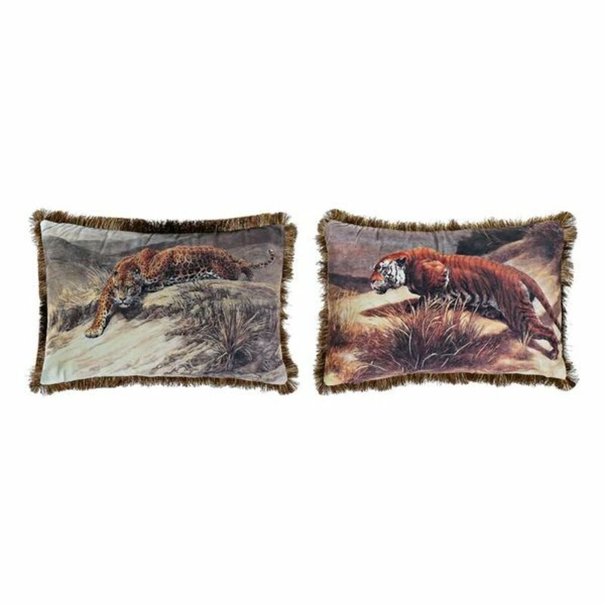 Cushion DKD Home Decor Animal Polyester (60 x 40 cm) (2 pcs)_0