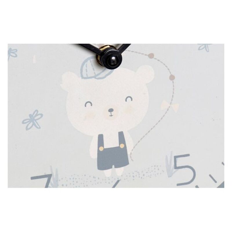 Wall Clock DKD Home Decor Children's MDF Wood (2 pcs) (24 x 3 x 24 cm)_6