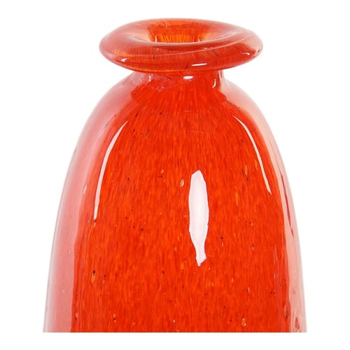Vase DKD Home Decor Rød Krystal (8 x 8 x 28.5 cm)_1