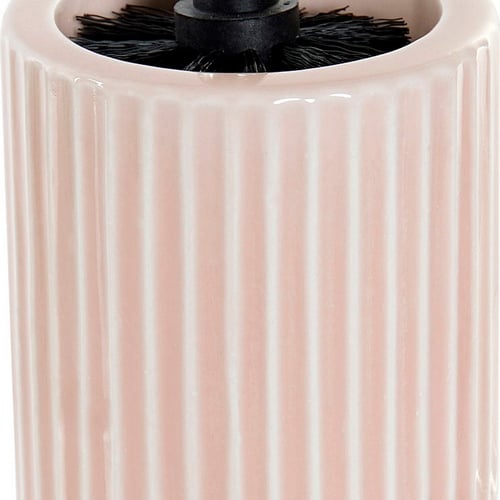 Toiletbørste DKD Home Decor Pink Stål Stentøj Polypropylen (PP) (11 x 40.5 x 11 cm)_11
