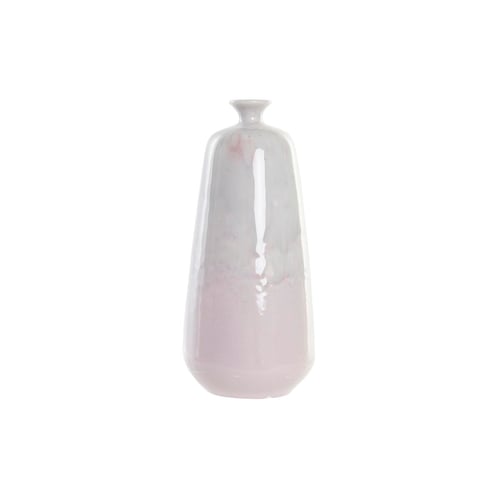 Vase DKD Home Decor Keramik Pink Grøn To-farvet Moderne (15 x 15 x 32 cm) - picture