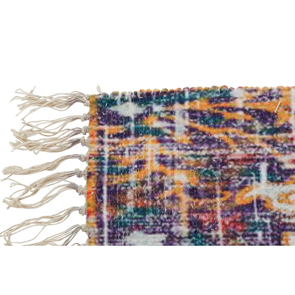 Carpet DKD Home Decor Cotton Multicolour Chenille (60 x 240 x 1 cm)_8