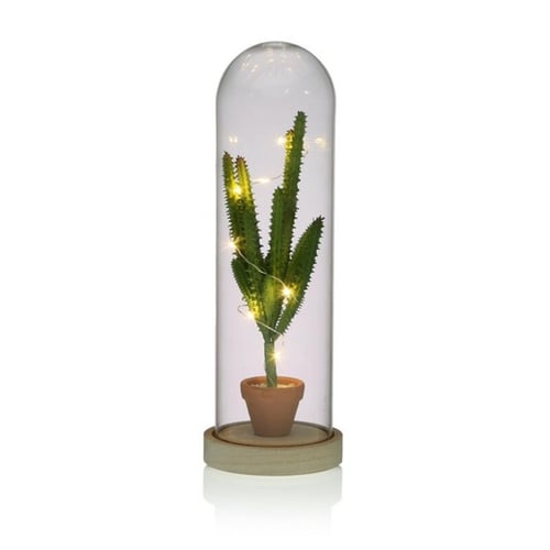 Klocka Kaktus LED (10,3 x 31,5 x 10,3 cm) - picture