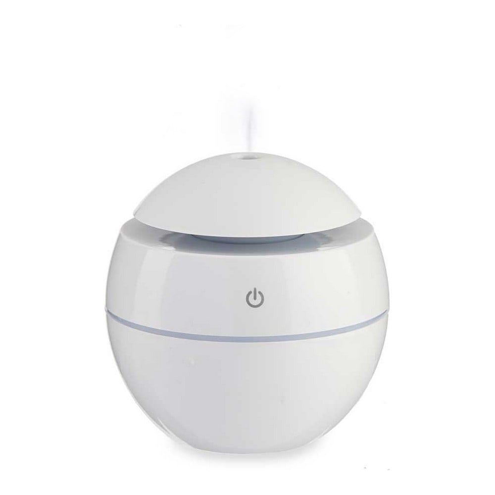 Aroma Diffuser Humidifier with Multicolour LED White Plastic (130 ml) (10 x 10 x 10 cm)_1