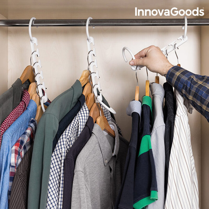 InnovaGoods Hanger Organiser for 40 Items (24 Pieces)_3