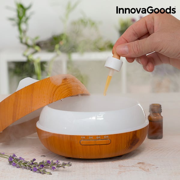 InnovaGoods Wooden-Effect Aromatherapy Humidifier_24