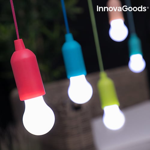 InnovaGoods LED-pære med trekkledning_33