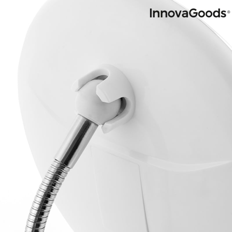 LED magnifying mirror with Flexible Arm and Suction Pad Mizoom InnovaGoods_14