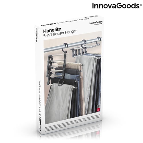 Multifunktionel bøjle til bukser 5-i-1 Hanglite InnovaGoods_1