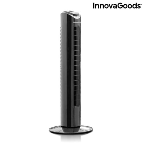 Tårnventilator InnovaGoods 80 cm 50W Sort_0