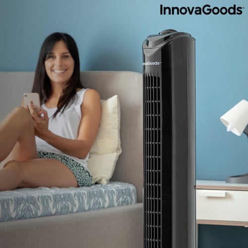 Tårnventilator InnovaGoods 80 cm 50W Sort_2