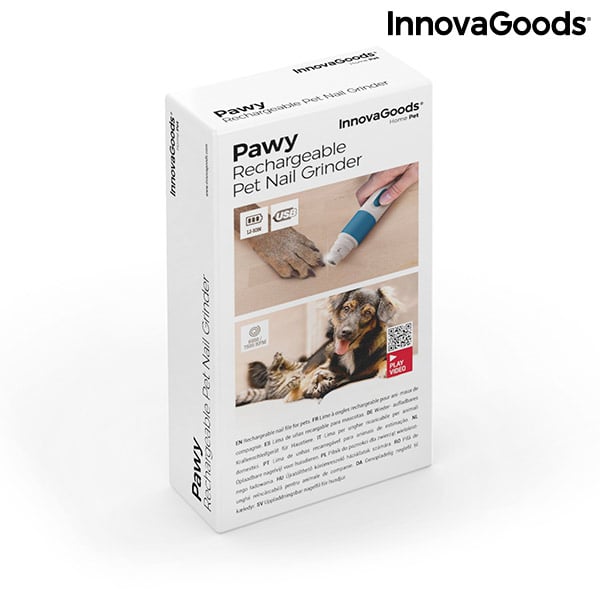 Rechargeable Pet Nail File Pawy InnovaGoods_6