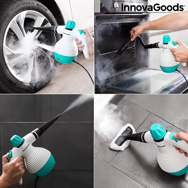 Multi-purpose, 9-in-1 Hand-held Steamer with Accessories Steany InnovaGoods 0,35 L 3 Bar 1000W_22