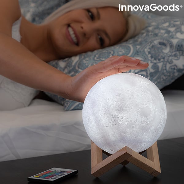 Rechargeable LED Moon Lamp Moondy InnovaGoods_20