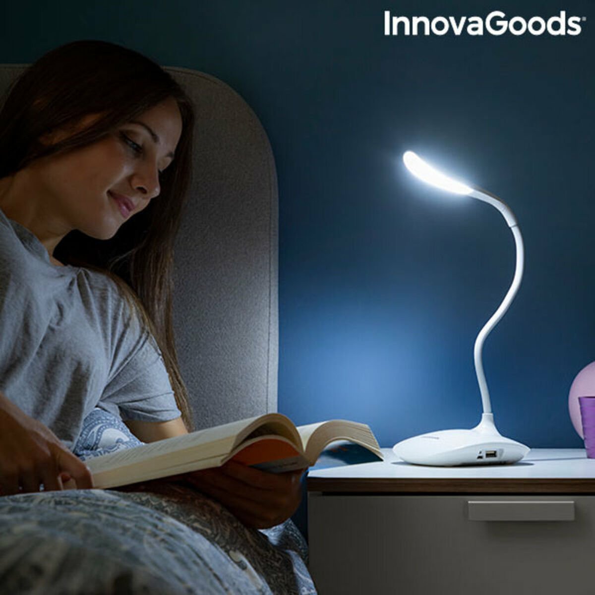 Rechargeable Touch-sensitive LED Table Lamp Lum2Go InnovaGoods_3