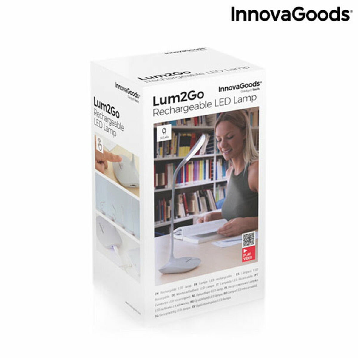 Rechargeable Touch-sensitive LED Table Lamp Lum2Go InnovaGoods_6