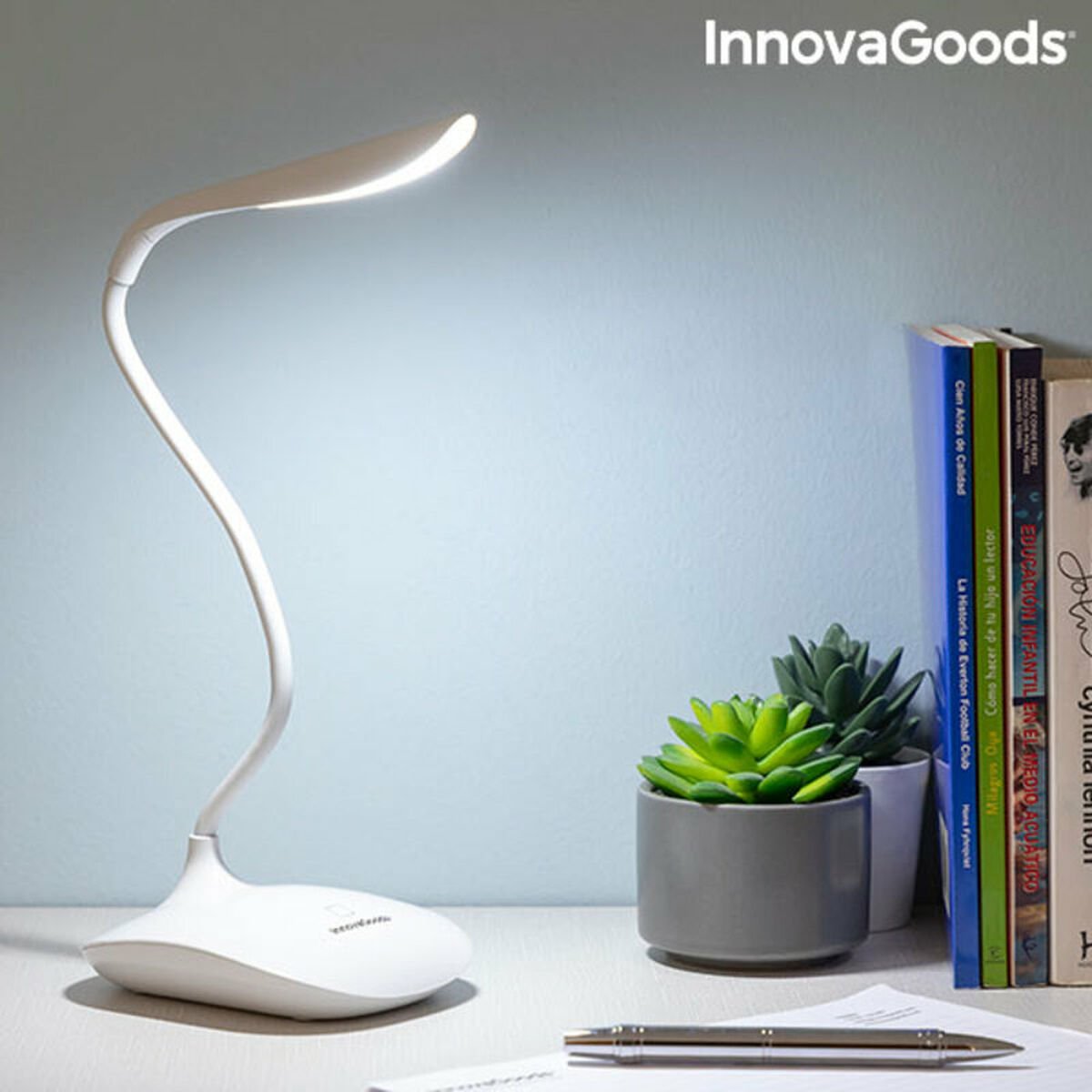 Rechargeable Touch-sensitive LED Table Lamp Lum2Go InnovaGoods_30