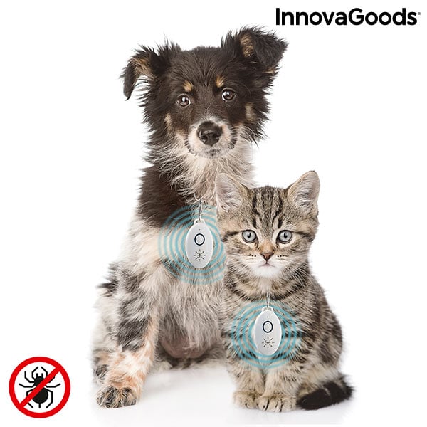 Rechargeable Ultrasound Parasite Repellent for Pets PetRep InnovaGoods_25