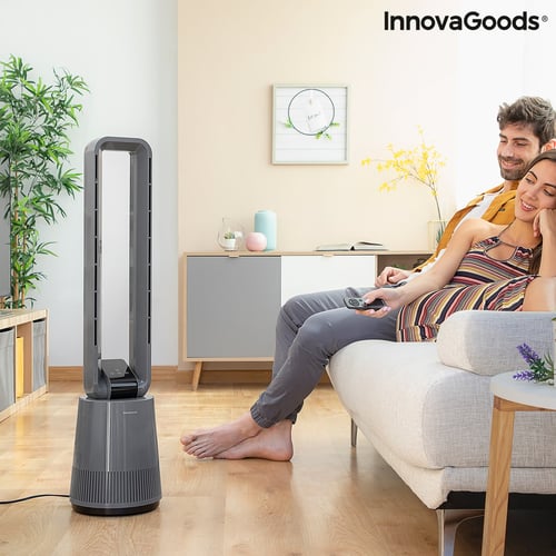 Bladfri fläkt med reningsfilter och fjärrkontroll Bloho InnovaGoods_2