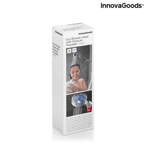 Økodusj med trykkpropell og rensefilter Heliwer InnovaGoods_7