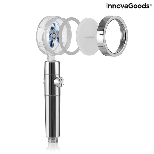 Økodusj med trykkpropell og rensefilter Heliwer InnovaGoods_11