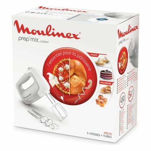 Blender-Mixer Moulinex HM450B Grå 450W_5