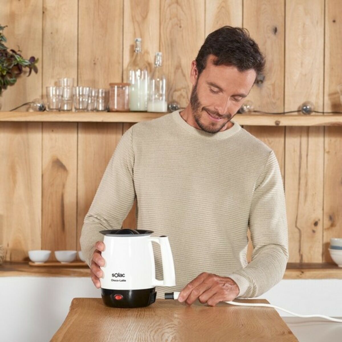 Kettle Solac MH9100 Choco-Latte 1 L 250W White (1 L) (1)_2