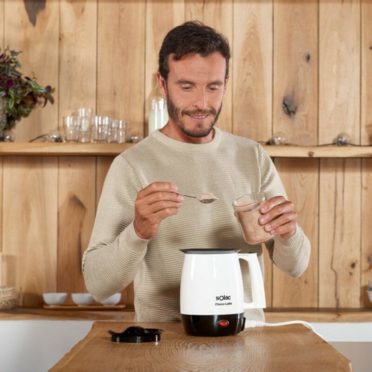 Kettle Solac MH9100 Choco-Latte 1 L 250W White (1 L) (1)_4