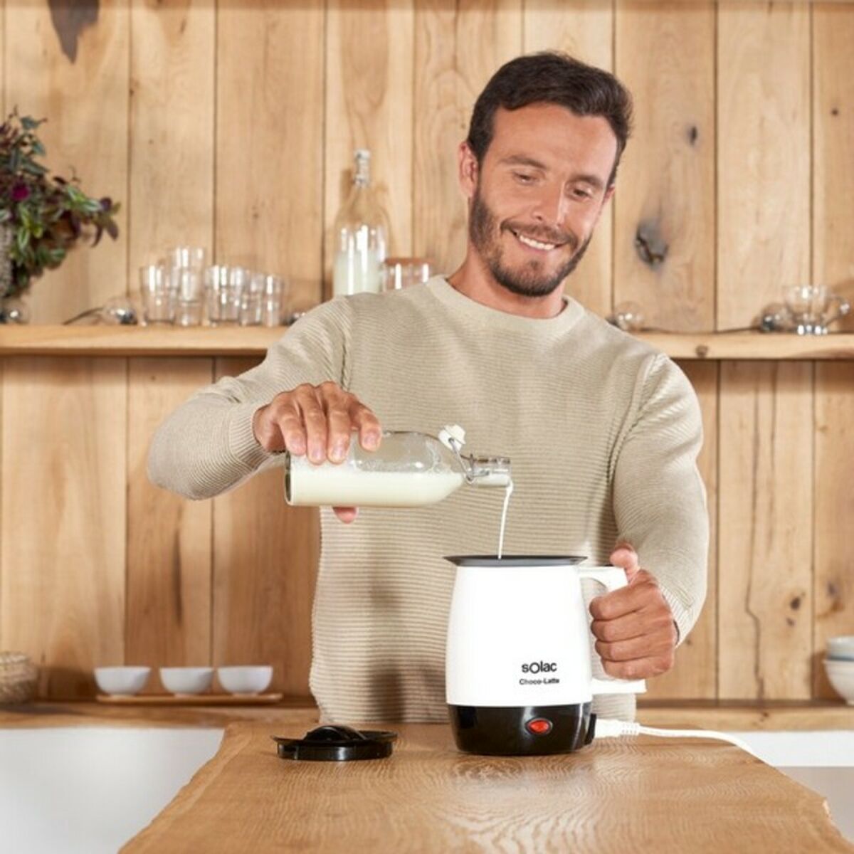 Kettle Solac MH9100 Choco-Latte 1 L 250W White (1 L) (1)_5