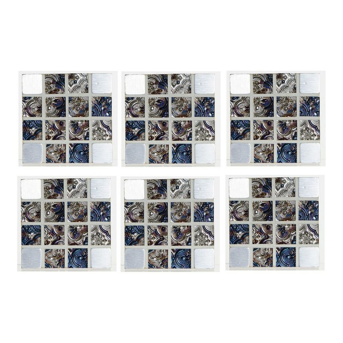 Coasters DKD Home Decor Resin MDF Wood (6 pcs)_3