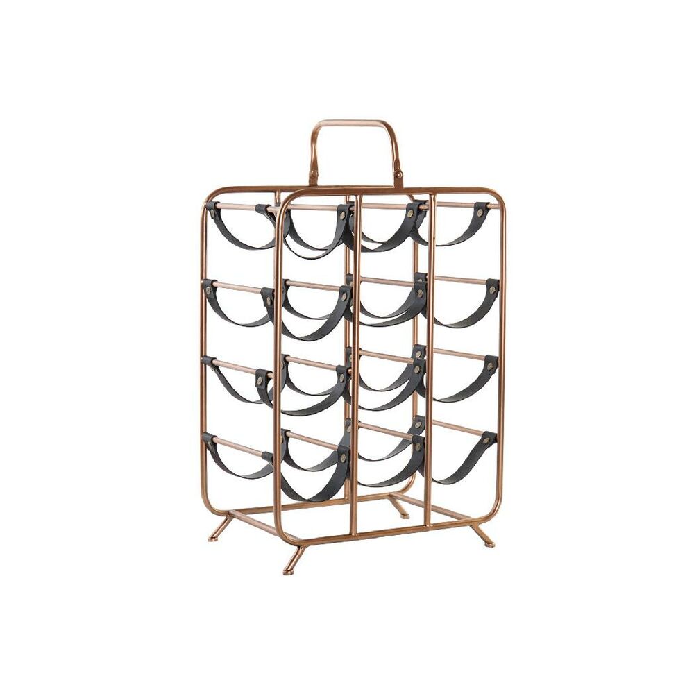 Bottle rack DKD Home Decor Metal Copper Polyurethane (37 x 23.5 x 54 cm)_1