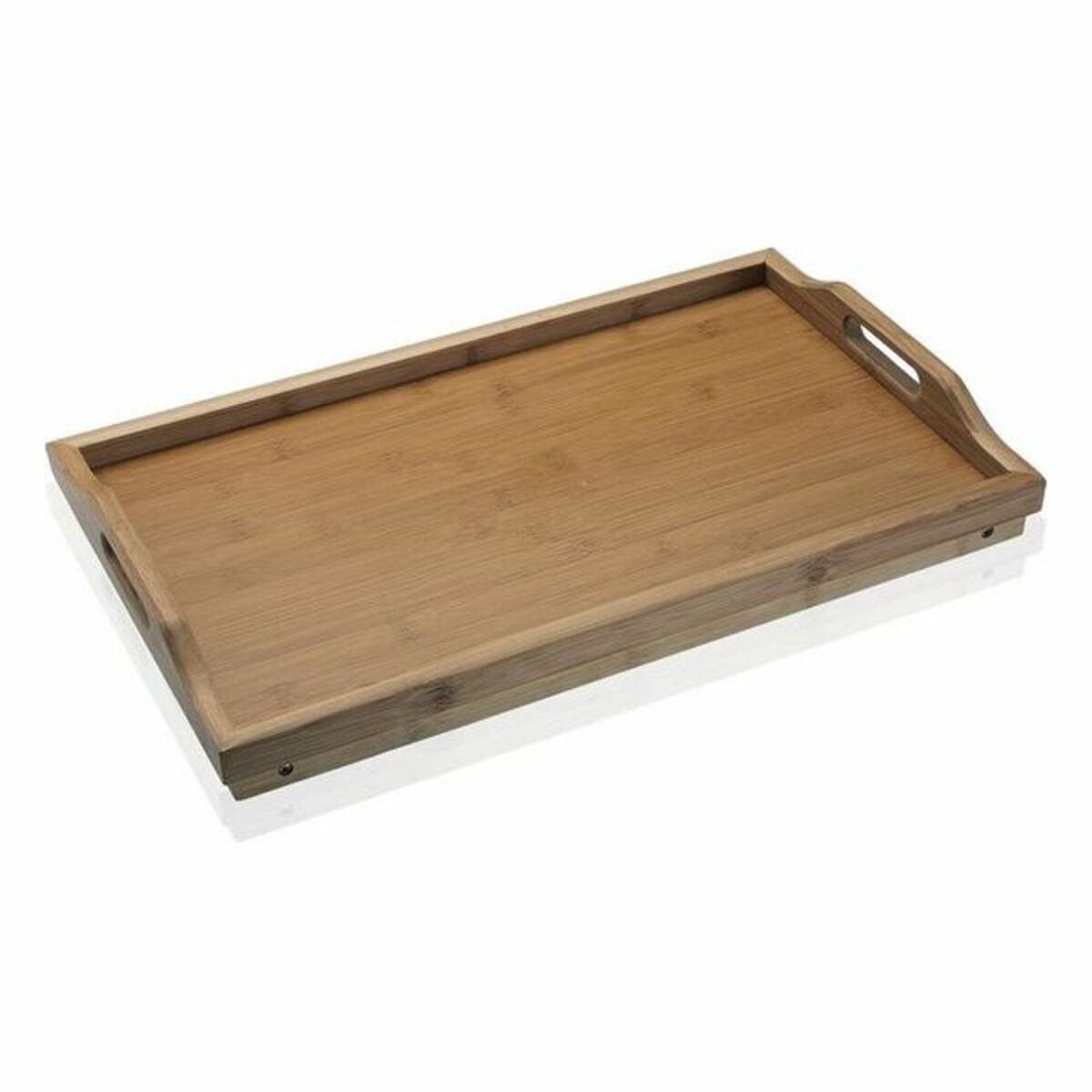 Folding Tray for Bed Wood Bamboo (30 x 23 x 50 cm)_4