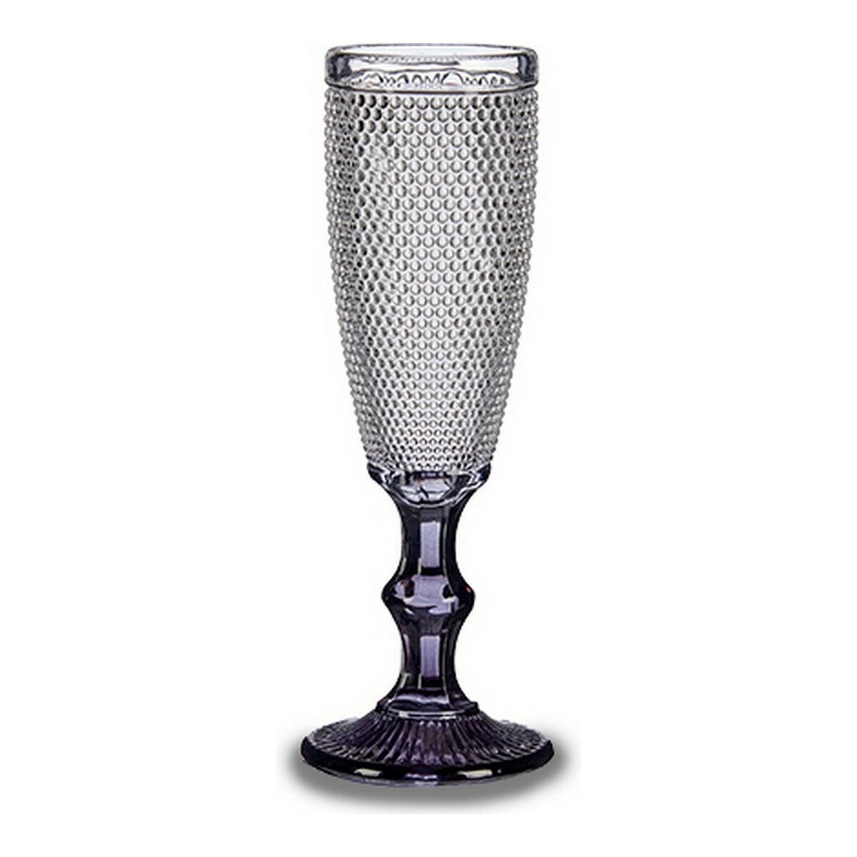 Wineglass Vivalto Crystal Anthracite (0,171 L) (7 x 20 x 7 cm) (185 ml)_3