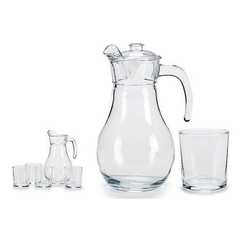 Glassæt Vivalto Glas 5 pcs Kande 4 x (40 cl) / 1 x (1,8 l)_2