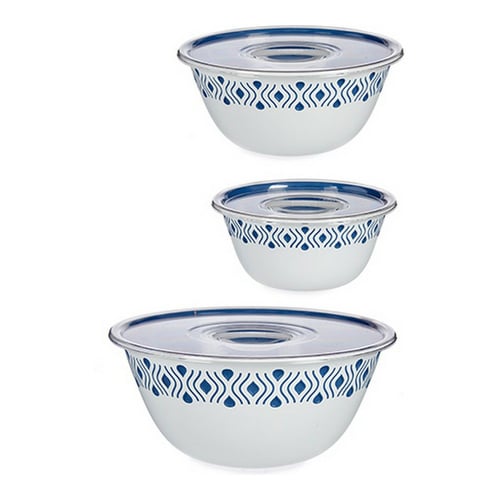 Skål Tosca Blå Plast (3 Delar)_2