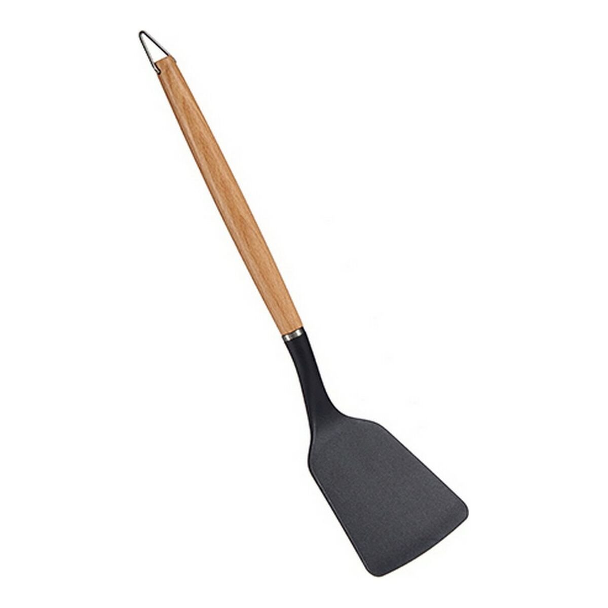 Kitchen Spatula Brown Black Nylon beech wood (8,8 x 2 x 33,8 cm)_3