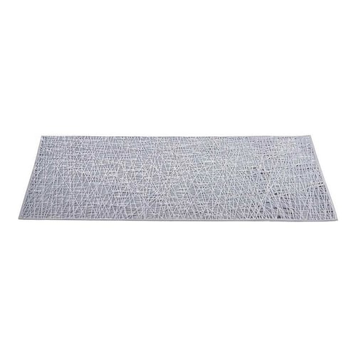 Bordsunderlägg Silvrig Plast (30 x 45 cm)_2